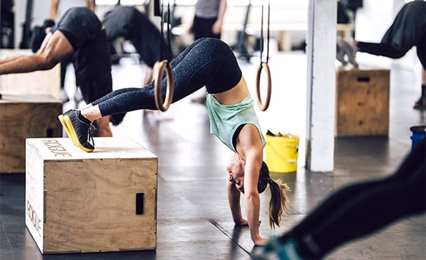 best crossfit group classes at Delta Train